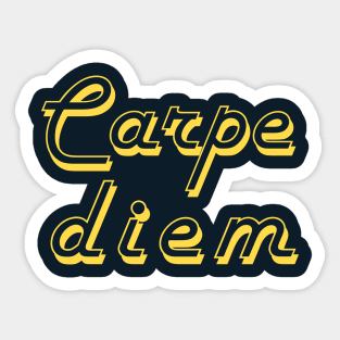 Carpe diem Sticker